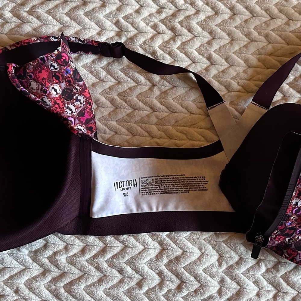 Women’s VSX Floral Incredible Knockout Ultra Max Sports Bra 38DDD - Picture 3 of 3